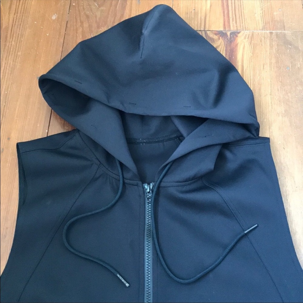 Lululemon Lab Sleeveless Spacer Full Zip Hoodie